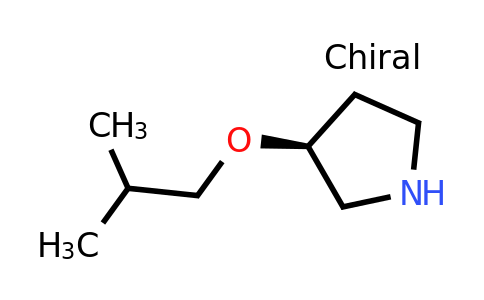CAS 947723-37-7 | (S)-3-Isobutoxypyrrolidine