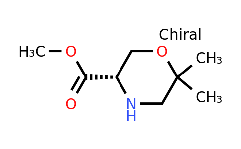 CAS 947729-86-4 | (S)-6,6-Dimethyl-morpholine-3-carboxylic acid methyl ester