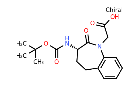 CAS 94793-95-0 | 2-[(3S)-3-{[(tert-butoxy)carbonyl]amino}-2-oxo-2,3,4,5-tetrahydro-1H-1-benzazepin-1-yl]acetic acid