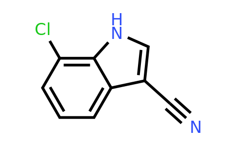 CAS 948015-64-3 | 7-chloro-1H-indole-3-carbonitrile