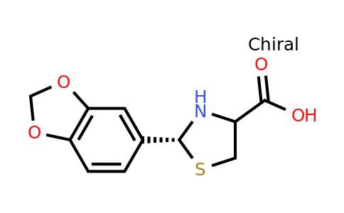 CAS 948052-43-5 | (2R)-2-(Benzo[d][1,3]dioxol-5-yl)thiazolidine-4-carboxylic acid