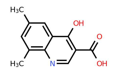 CAS 948288-96-8 | 6,8-Dimethyl-4-hydroxyquinoline-3-carboxylic acid