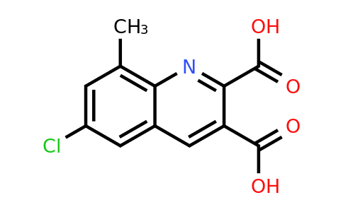 CAS 948289-44-9 | 6-Chloro-8-methylquinoline-2,3-dicarboxylic acid