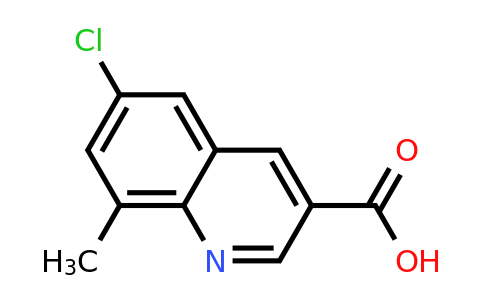 CAS 948289-56-3 | 6-Chloro-8-methylquinoline-3-carboxylic acid