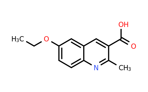 CAS 948289-62-1 | 6-Ethoxy-2-methylquinoline-3-carboxylic acid