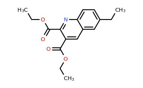 CAS 948289-92-7 | 6-Ethylquinoline-2,3-dicarboxylic acid diethyl ester