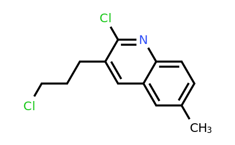 CAS 948289-99-4 | 2-Chloro-3-(3-chloropropyl)-6-methylquinoline