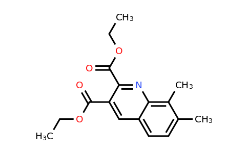CAS 948290-10-6 | 7,8-Dimethylquinoline-2,3-dicarboxylic acid diethyl ester