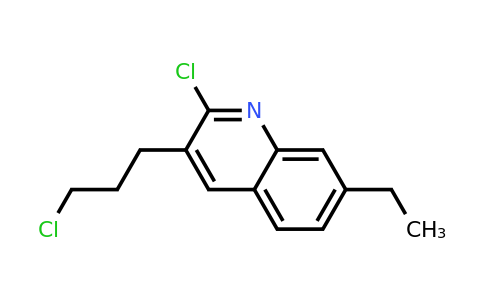 CAS 948290-11-7 | 2-Chloro-3-(3-chloropropyl)-7-ethylquinoline