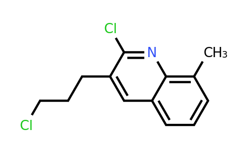 CAS 948290-29-7 | 2-Chloro-3-(3-chloropropyl)-8-methylquinoline