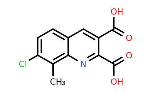 CAS 948290-40-2 | 7-Chloro-8-methylquinoline-2,3-dicarboxylic acid