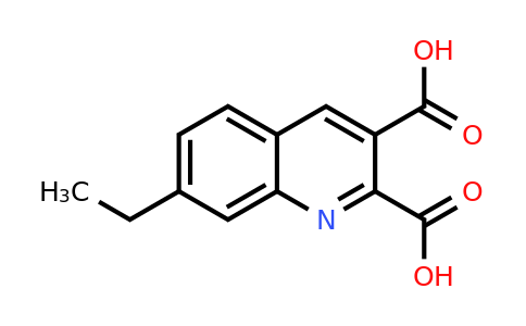 CAS 948290-58-2 | 7-Ethylquinoline-2,3-dicarboxylic acid