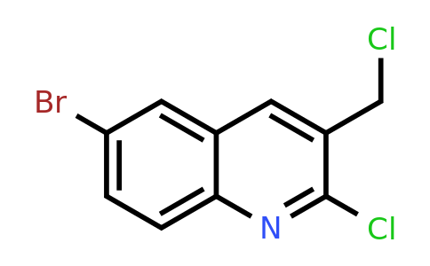 CAS 948290-77-5 | 6-Bromo-2-chloro-3-chloromethylquinoline