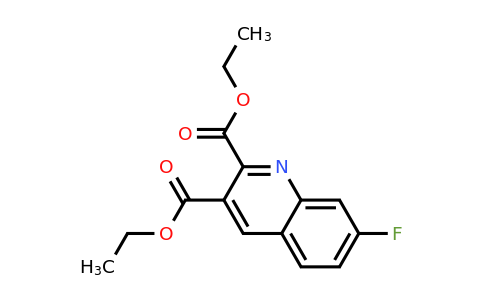 CAS 948290-82-2 | 7-Fluoroquinoline-2,3-dicarboxylic acid diethyl ester