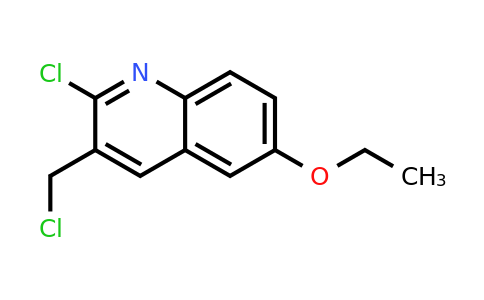 CAS 948290-90-2 | 2-Chloro-3-chloromethyl-6-ethoxyquinoline