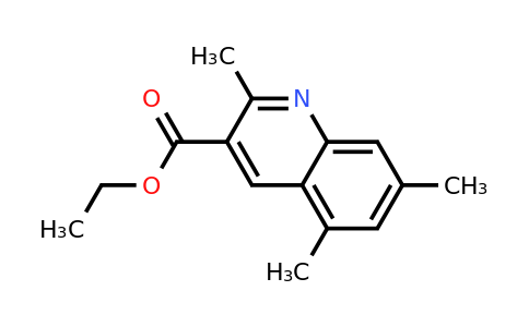 CAS 948291-02-9 | 2,5,7-Trimethylquinoline-3-carboxylic acid ethyl ester