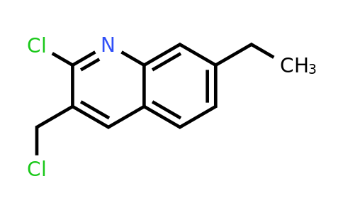 CAS 948291-32-5 | 2-Chloro-3-chloromethyl-7-ethylquinoline