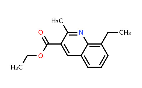 CAS 948291-37-0 | 8-Ethyl-2-methylquinoline-3-carboxylic acid ethyl ester