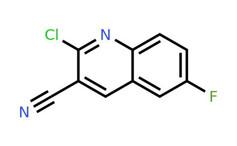 CAS 948291-71-2 | 2-Chloro-6-fluoroquinoline-3-carbonitrile
