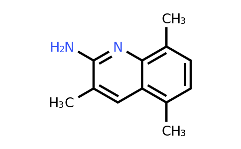 CAS 948291-75-6 | 2-Amino-3,5,8-trimethylquinoline