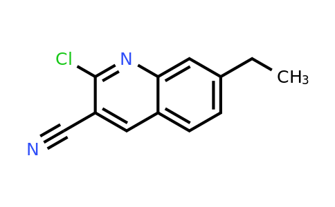 CAS 948291-76-7 | 2-Chloro-7-ethylquinoline-3-carbonitrile