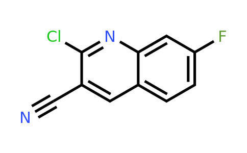 CAS 948291-81-4 | 2-Chloro-7-fluoroquinoline-3-carbonitrile