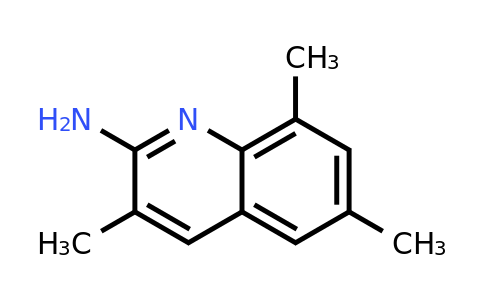CAS 948291-85-8 | 2-Amino-3,6,8-trimethylquinoline