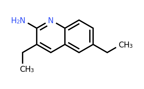 CAS 948291-90-5 | 2-Amino-3,6-diethylquinoline