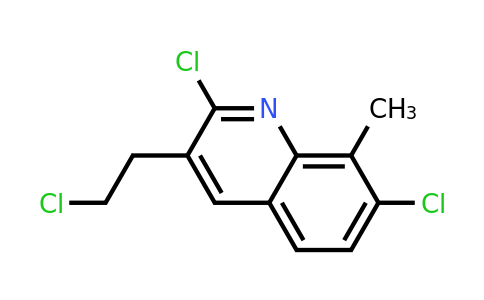 CAS 948291-91-6 | 3-(2-Chloroethyl)-2,7-dichloro-8-methylquinoline
