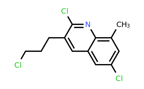 CAS 948292-01-1 | 3-(3-Chloropropyl)-2,6-dichloro-8-methylquinoline