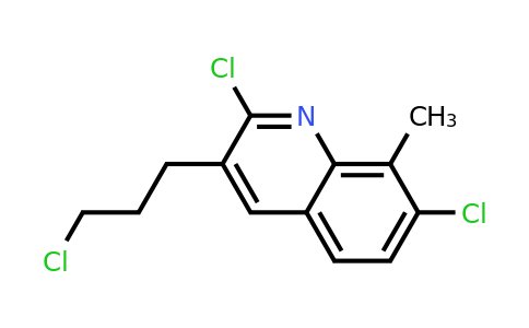 CAS 948292-07-7 | 3-(3-Chloropropyl)-2,7-dichloro-8-methylquinoline