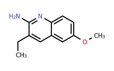 CAS 948292-17-9 | 2-Amino-3-ethyl-6-methoxyquinoline