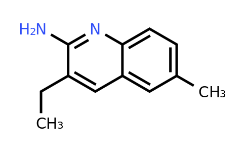 CAS 948292-22-6 | 2-Amino-3-ethyl-6-methylquinoline