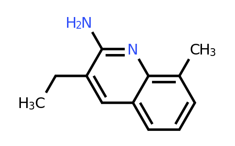 CAS 948292-32-8 | 2-Amino-3-ethyl-8-methylquinoline