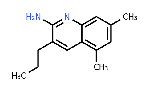 CAS 948292-47-5 | 2-Amino-5,7-dimethyl-3-propylquinoline