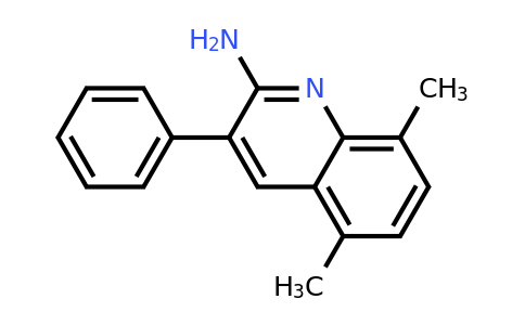 CAS 948292-57-7 | 2-Amino-5,8-dimethyl-3-phenylquinoline