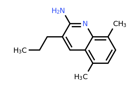 CAS 948292-62-4 | 2-Amino-5,8-dimethyl-3-propylquinoline