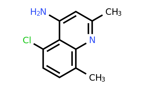 CAS 948292-79-3 | 4-Amino-5-chloro-2,8-dimethylquinoline