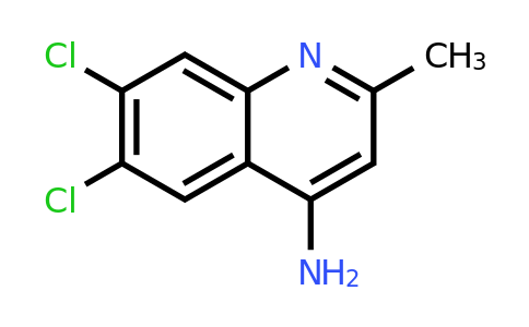 CAS 948292-89-5 | 4-Amino-6,7-dichloro-2-methylquinoline