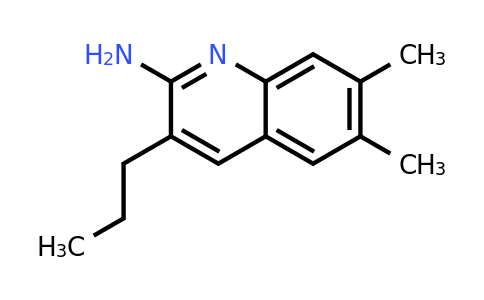 CAS 948292-97-5 | 2-Amino-6,7-dimethyl-3-propylquinoline