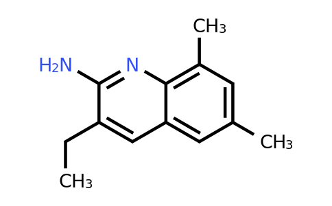 CAS 948293-02-5 | 2-Amino-6,8-dimethyl-3-ethylquinoline