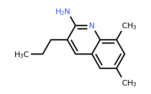 CAS 948293-12-7 | 2-Amino-6,8-dimethyl-3-propylquinoline