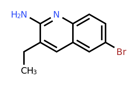 CAS 948293-16-1 | 2-Amino-6-bromo-3-ethylquinoline