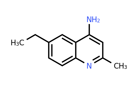 CAS 948293-17-2 | 4-Amino-6-ethyl-2-methylquinoline