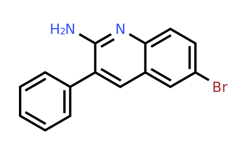 CAS 948293-20-7 | 2-Amino-6-bromo-3-phenylquinoline