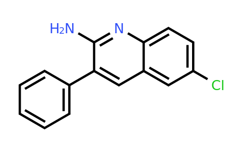 CAS 948293-40-1 | 2-Amino-6-chloro-3-phenylquinoline