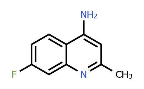 CAS 948293-45-6 | 4-Amino-7-fluoro-2-methylquinoline