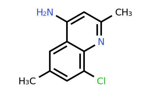 CAS 948293-53-6 | 4-Amino-8-chloro-2,6-dimethylquinoline