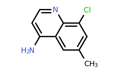 CAS 948293-57-0 | 4-Amino-8-chloro-6-methylquinoline