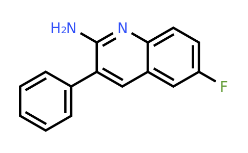 CAS 948293-75-2 | 2-Amino-6-fluoro-3-phenylquinoline